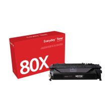 Imagen del tóner negro Xerox Everyday™ compatible con HP 80X (CF280X) de alta capacidad SKU 006R03647, ideal para impresiones de alta calidad
