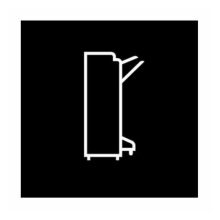 Imagen del accesorio acabadora Xerox modelo 497K22760, compatible con impresoras y escáneres, ideal para mejorar el acabado de documentos. SKU: 497K22760