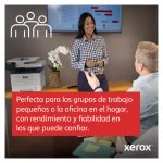 Xerox B225 impresora multifuncional A4 que imprime hasta 34 páginas por minuto, permite copia, impresión, escaneo, PS3, PCL5e/6 con alimentador automático y dos bandejas para un total de 251 hojas, SKU B225V_DNI