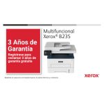 Impresora multifunción Xerox B235, A4, 34 ppm, inalámbrica, copia, impresión, escaneado, fax, PS3, PCL5e/6, ADF, 2 bandejas, SKU B235V_DNI