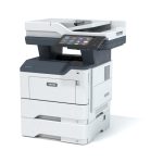 Impresora multifuncional Xerox VersaLink B415 con capacidad de 47 páginas por minuto para copia, impresión, escaneo y fax, doble cara, tandem PS3 PCL5e/6, dos bandejas para 650 hojas, SKU B415V_DN