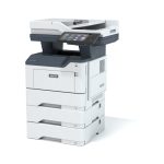 Impresora multifuncional Xerox VersaLink B415 con capacidad de 47 páginas por minuto para copia, impresión, escaneo y fax, doble cara, tandem PS3 PCL5e/6, dos bandejas para 650 hojas, SKU B415V_DN