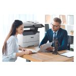 Impresora multifuncional Xerox VersaLink B415 con capacidad de 47 páginas por minuto para copia, impresión, escaneo y fax, doble cara, tandem PS3 PCL5e/6, dos bandejas para 650 hojas, SKU B415V_DN
