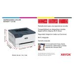 Imagen de la impresora inalámbrica Xerox C230, A4, 22 ppm, doble cara, con PS3 y PCL5e6, 2 bandejas, total 251 hojas. SKU: C230V_DNI.