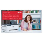 Imagen de la impresora inalámbrica Xerox C230, A4, 22 ppm, doble cara, con PS3 y PCL5e6, 2 bandejas, total 251 hojas. SKU: C230V_DNI.