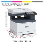 Impresora Xerox VersaLink C415 multifunción con capacidad de copia, impresión, escaneado y fax a doble cara, 40 ppm, SKU C415V_DN