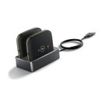 Kit de micrófono inalámbrico Yealink para videoconferencias modelo CPW65, incluye dos micrófonos con reducción de ruido y larga duración de batería, SKU 1204612