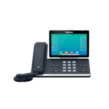 Teléfono IP Yealink SIP-T57W en color gris con pantalla LCD y conectividad WiFi. SKU: T57W.