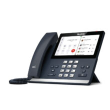 Yealink MP56 Zoom teléfono IP en color gris con pantalla LCD y conectividad Wifi, SKU 1301115, diseñado para mejorar la comunicación empresarial.