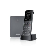 Teléfono IP Yealink W73P color gris con pantalla TFT a color. SKU: 1302022