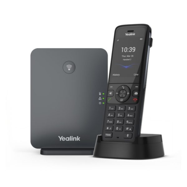 Yealink W78P teléfono IP negro con pantalla TFT de alta resolución, SKU 1302026