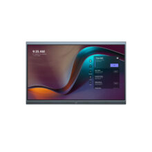 Yealink ETV65, pantalla táctil de 65 pulgadas con resolución 4K Ultra HD en color negro, ideal para equipos de videoconferencia, SKU 1303014