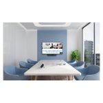 Sistema de videoconferencia Yealink MeetingBar A20 con panel táctil CTP18, caja de compartición VCH51, cámara de 20 MP y conectividad Ethernet, SKU A20-021-Teams