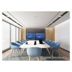 Yealink MeetingBar A30 sistema de videoconferencia con cámara de 8 MP, controlador VCR20, panel táctil CTP18 y concentrador VCH51, SKU A30-021-Zoom