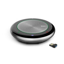 Imagen del altavoz Yealink CP700 Teams Edition con adaptador BT50, conectividad USB y Bluetooth. SKU: CP700 WITH BT50