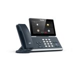 Imagen del teléfono IP Yealink MP58 Microsoft Teams Edition color gris con pantalla LCD y conectividad Wifi. SKU: MP58-TEAMS
