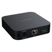 Yealink RCH40 Hub de Cable de Sala para videoconferencia, con conectividad Ethernet, color negro, SKU: RCH40