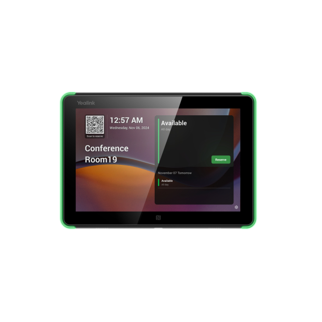 Yealink Room Panel E2 con pantalla LCD de 20,3 cm y conectividad Wi-Fi 5 Yealink Room Panel E2, panel de 8 pulgadas, resolución 1280 x 800 pixeles, LCD, con soporte para Wi-Fi 802.11a/b/g/ac, color negro, SKU RoomPanel E2