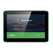 Yealink RoomPanel con pantalla táctil de 20.3 cm, resolución de 1280 x 800 píxeles, compatible con Wi-Fi 4 y Wi-Fi 5, SKU: ROOMPANEL-ZOOM