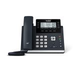 Teléfono IP Yealink SIP-T43U de color gris, compatible con WiFi, 12 líneas y pantalla LCD, SKU SIP-T43U