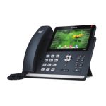 Teléfono IP Yealink modelo SIP-T48S en color negro con pantalla LCD, 16 líneas y SKU SIP-T48S-SFB
