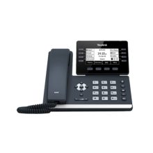 Yealink SIP-T53W teléfono IP gris con 8 líneas, pantalla LCD y conectividad WiFi. SKU 1301087