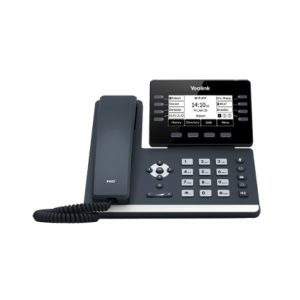 Yealink SIP-T53W teléfono IP gris con 8 líneas, pantalla LCD y conectividad WiFi. SKU 1301087