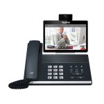 Teléfono IP Yealink VP59-Teams Edition de color negro y gris, pantalla IPS, conexión Wifi y SKU VP59-TEAMS