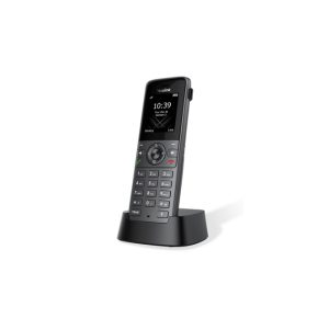 Teléfono IP Yealink W73H en color negro con pantalla TFT y capacidad para 2 líneas. SKU 1302021