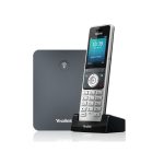 Imagen del Yealink W76P, teléfono IP gris con capacidad para 20 líneas y pantalla TFT. SKU: 1302024