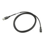 Cable USB Motorola modelo 25-MCXUSB-01R compatible con USB 2.0 de alta velocidad y conector tipo A en color negro
