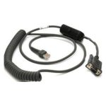 Imagen del cable de serie Motorola CBA-R31-C09ZAR, negro, longitud de 2,8 metros