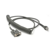 Zebra CBA-R37-C09ZBR cable de serie Beige de 2,74 metros con conector DB9
