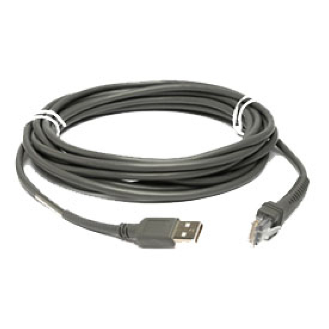 Motorola USB Cable 4.5 m Gris Cable USB Motorola de 4.5 metros, serie A, color gris, SKU CBA-U10-S15ZAR