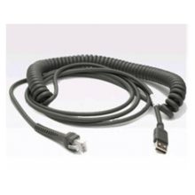 Zebra CBA-U43-S07ZAR accesorio para lector de código de barras con cable USB resistente y durable, SKU: CBA-U43-S07ZAR