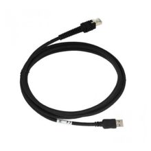 Zebra cable USB CBA-U47-S15ZAR accesorio para lector de código de barras de 15 pies, compatible con TPV y dispositivos de movilidad profesional