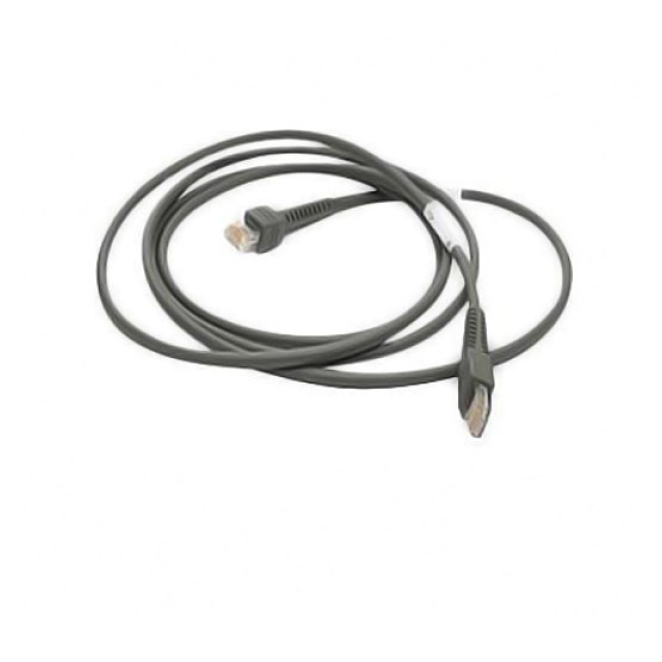 Zebra accesorio para lector de código de barras con conector USB Zebra CBA-U52-S16PAR accesorio para lector de código de barras, con conector USB y diseño robusto. SKU CBA-U52-S16PAR