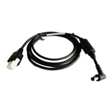 Imagen del cable de carga Zebra CBL-DC-375A1-01 diseñado para lectores de código de barras, modelo SKU CBL-DC-375A1-01