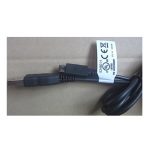 Zebra CBL-HS3100-CUC1-01 cable USB de 0.9 metros en color negro con conexión USB A y Micro-USB A, SKU CBL-HS3100-CUC1-01
