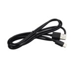 Cable USB marca Zebra, modelo CBL-MPV-USB1-05, con conectores USB Tipo C y Tipo A, longitud de 5 metros, color negro