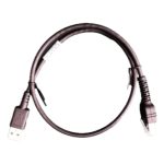 Zebra alargador eléctrico USB, modelo CBL-U20755-01, ideal para TPV y movilidad profesional, SKU CBL-U10255-01
