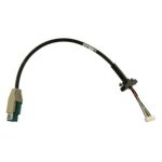 Cable USB negro Zebra CBL-VC80-KBUS1-01, 220 metros de longitud, USB A, SKU: CBL-VC80-KBUS1-01