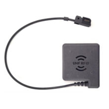 Accesorio alargador eléctrico Zebra para lector de código de barras, modelo CBL-WS5X-ANTR8L-01, específico para TPV y movilidad profesional.