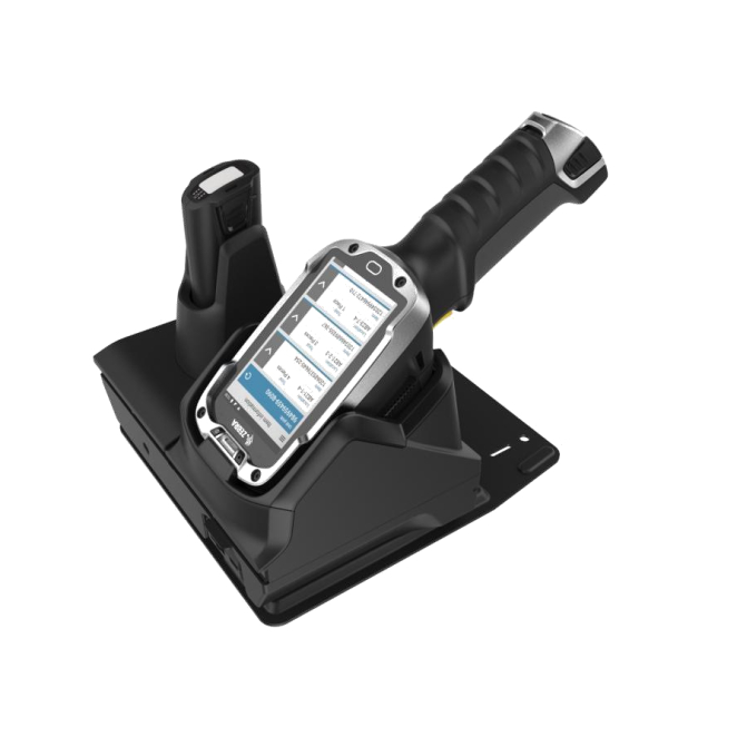 Zebra base de carga dual USB lector código de barras Imagen del accesorio Zebra CRD-TC8X-2SUCHG-01, base de carga dual USB para lectores de código de barras, SKU CRD-TC8X-2SUCHG-01.