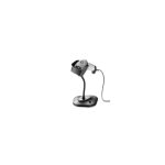 Imagen del Zebra DS2208 en colores Negro y Blanco, un lector de códigos de barras portátil con tecnología LED para leer códigos 1D y 2D. SKU: DS2208-SR6U2100SGW