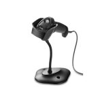 Imagen del Zebra DS2208, lector de códigos de barras portátil en color negro, con capacidad 1D y 2D, SKU DS2208-SR7U2100SGW