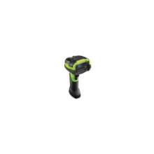 Lector de códigos de barras portátil Zebra DS3608-ER 1D/2D láser en colores negro y verde, SKU DS3608-ER20003VZK
