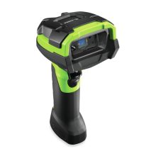 Zebra DS3678-HD Lector de códigos de barras portátil 1D/2D con tecnología láser en colores negro y verde SKU DS3678-HD2F003VZWW