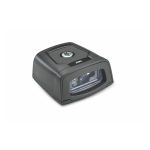 Lector de códigos de barras fijo Zebra DS457 en color negro, compatible con códigos 1D y 2D. SKU: DS457-SREU20004