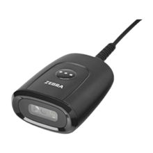 Lector de códigos de barras fijo Zebra DS5502 1D/2D en color negro con iluminación LED, SKU DS5502-SR4US70MAZW